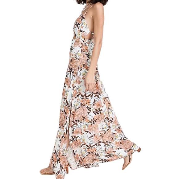 NWT Maaji Cremon Aurora Tropical Floral Long Dress or Cover-up - Sz S - Picture 3 of 15